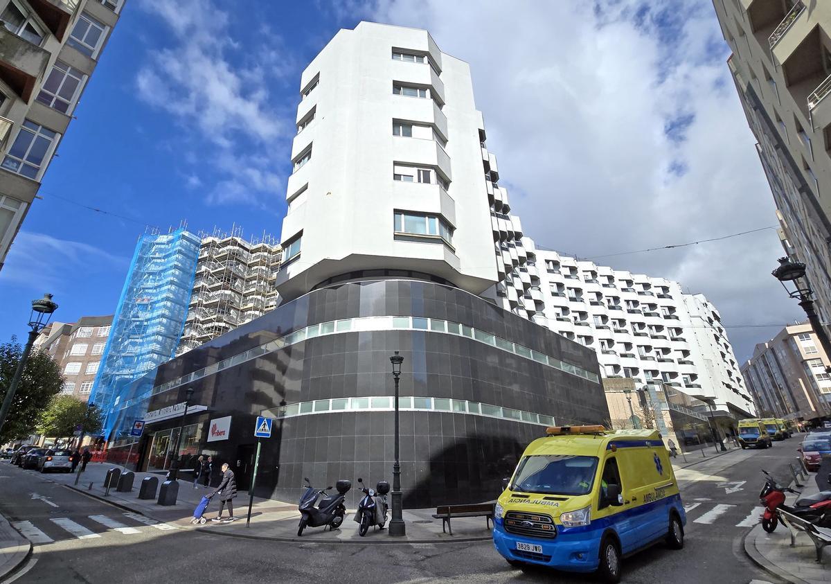 Vista exterior de Povisa