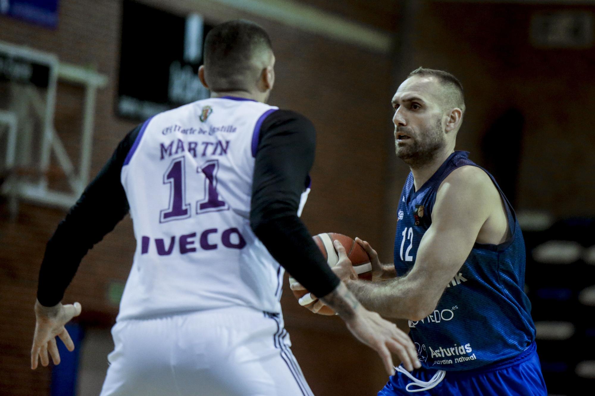 Victoria (83-78) del Liberbank Oviedo Baloncesto ante el potente Valladolid