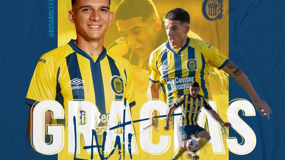 Despedida de Rosario Central a Lautaro Blanco