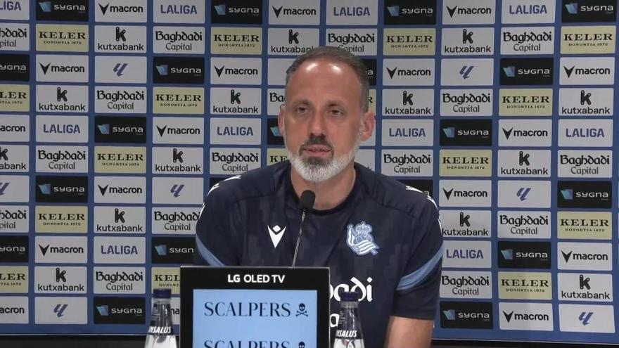 Pellegrino Matarazzo: "Queremos ser un equipo mejor el 18 de abril"