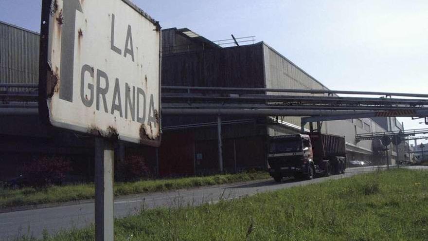 La planta de fabricación de acero para envases de Arcelor en Avilés.