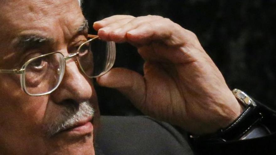 El presidente palestino, Mahmud Abbas.