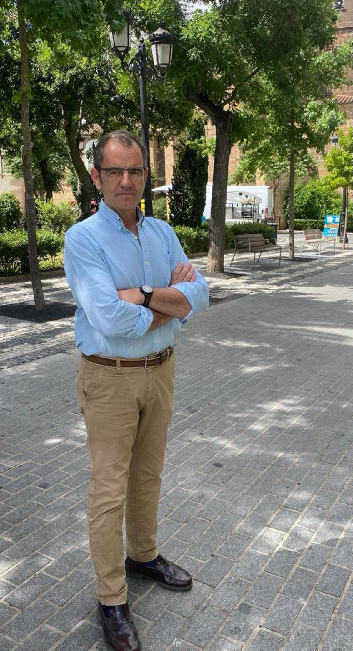 Eduardo Gutiérrez, candidato a la alcaldía de Cáceres.