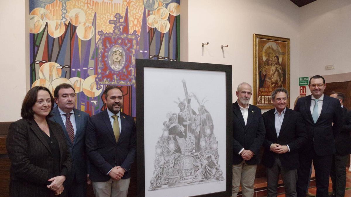 Salutación presenta el diseño del futuro trono del Nazareno