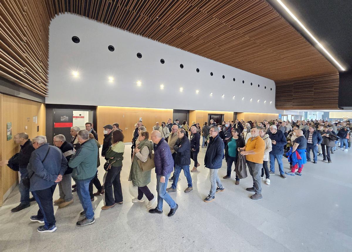 Personas participantes en el ensayo clínico Sincigal en el Hospital Álvaro Cunqueiro,