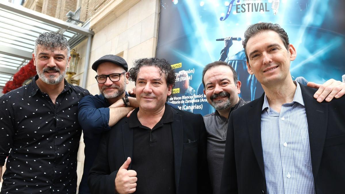 B vocal en la presentación de la sexta edición del Festival Internacional B Vocal a Capella