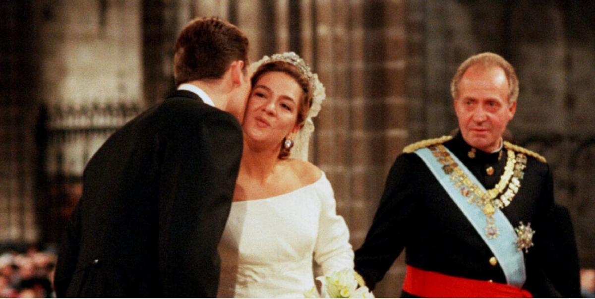 Día de la boda de la Infanta Cristina e Iñaki Urdangarín