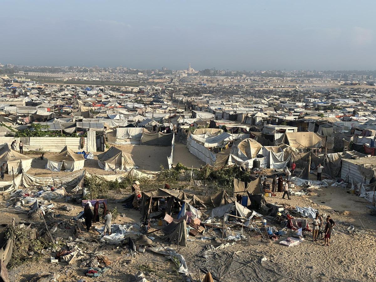 Ataque del Ejército de Israel en Jan YUnis, en el sur de la Franja de Gaza