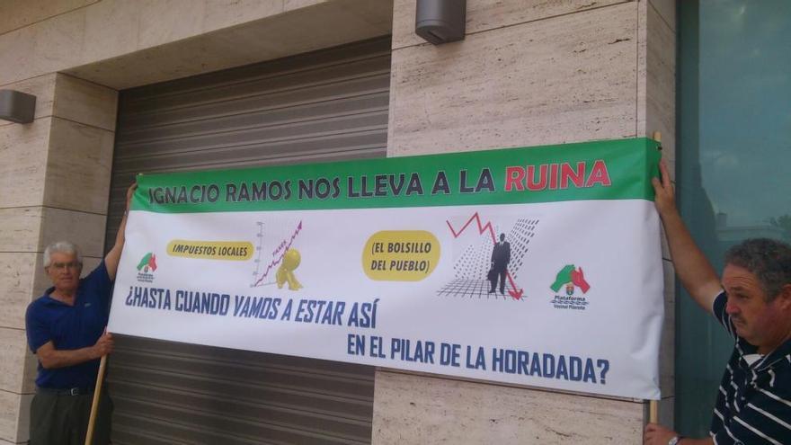 Pilar de la Horadada: Protesta por la revisión catastral y la rebaja de impuestos