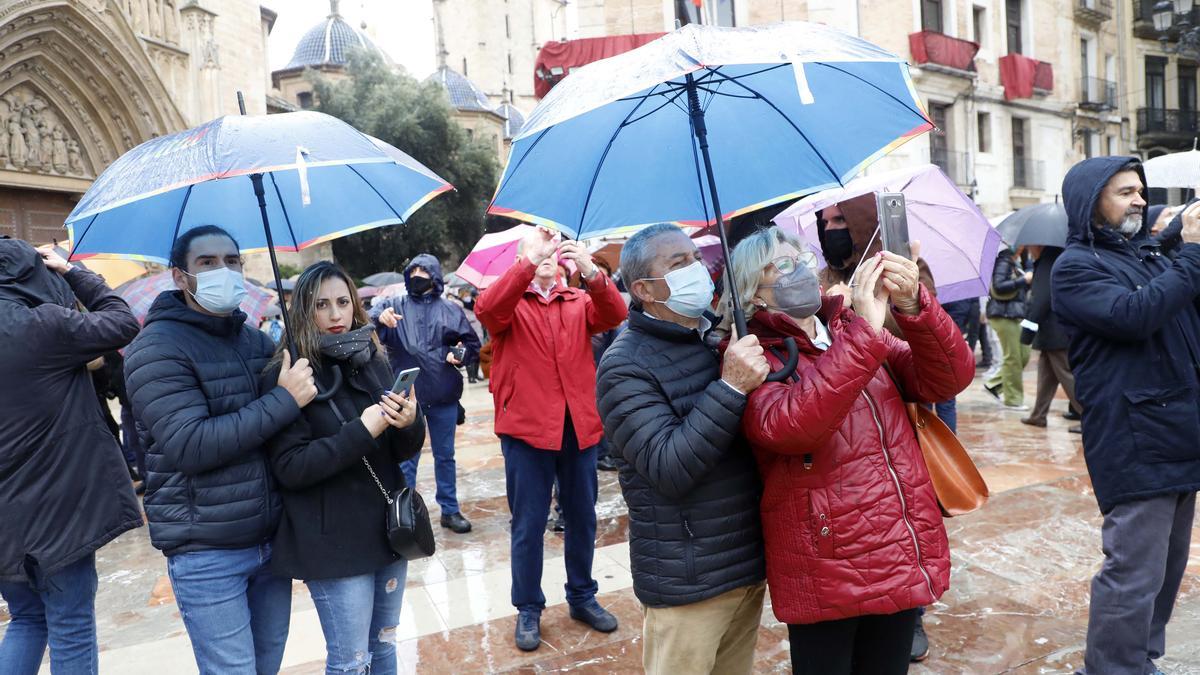 El temporal deja lluvias en la C. Valenciana de hasta 46 litros en 4 horas