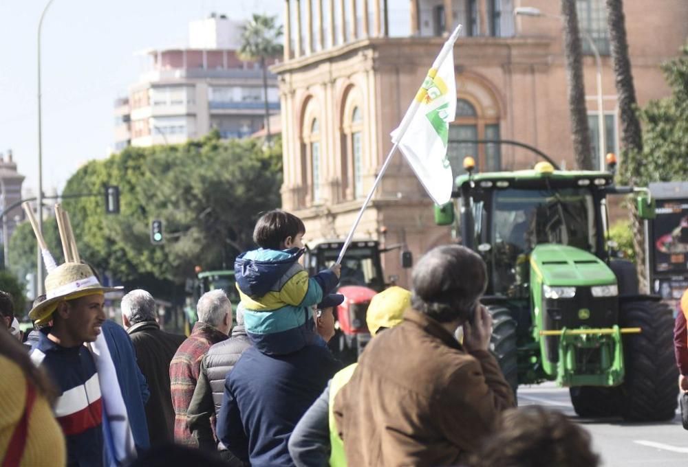 Así ha sido la manifestación de los agricultores en Murcia (II)