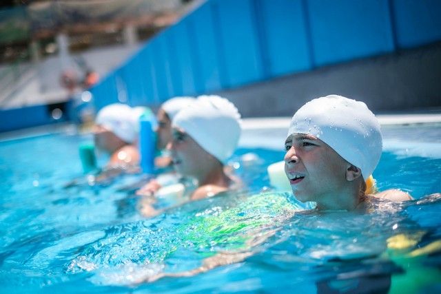 Campamento de verano con la participación de 150 niños en el Colegio Miguel Pintor