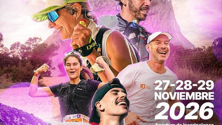 3 Días Trail Ibiza 2026 abre inscripciones el 14 de febrero con nueva etapa nocturna por Dalt Vila