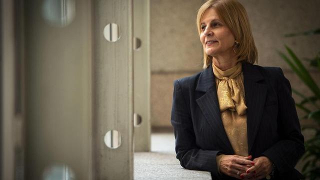 Archivo - La alcaldesa de Jerez de la Frontera (Cádiz), María José García-Pelayo, durante una entrevista a Europa Press.