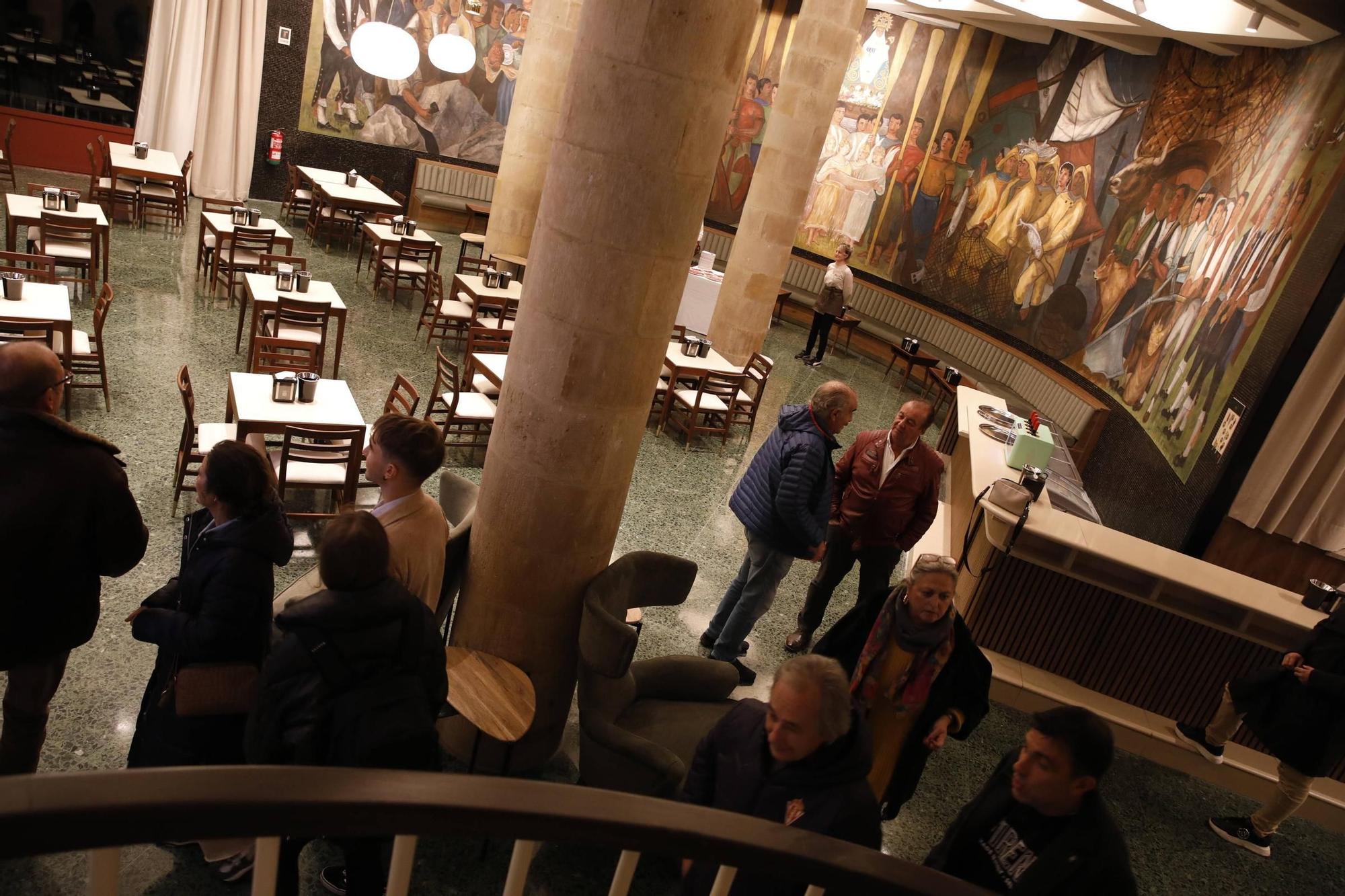 La cafetería de la Universidad Laboral de Gijón reabre sus puertas: así ha quedado (en imágenes)