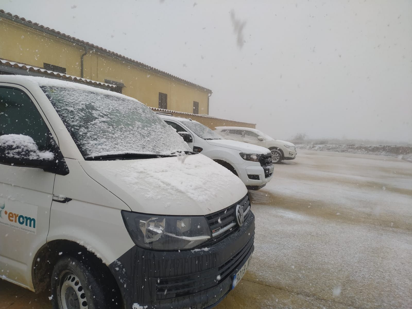 GALERÍA | La nieve cubre las calles de algunos municipios de Castellón