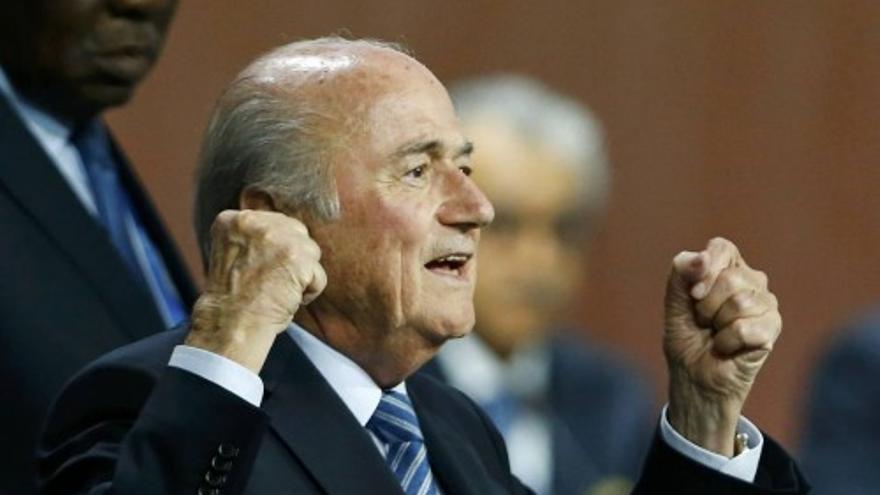 Blatter, reelegido presidente de la FIFA