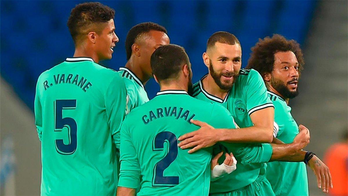 La victoria del Madrid sitúa a los de Zidane en el liderato