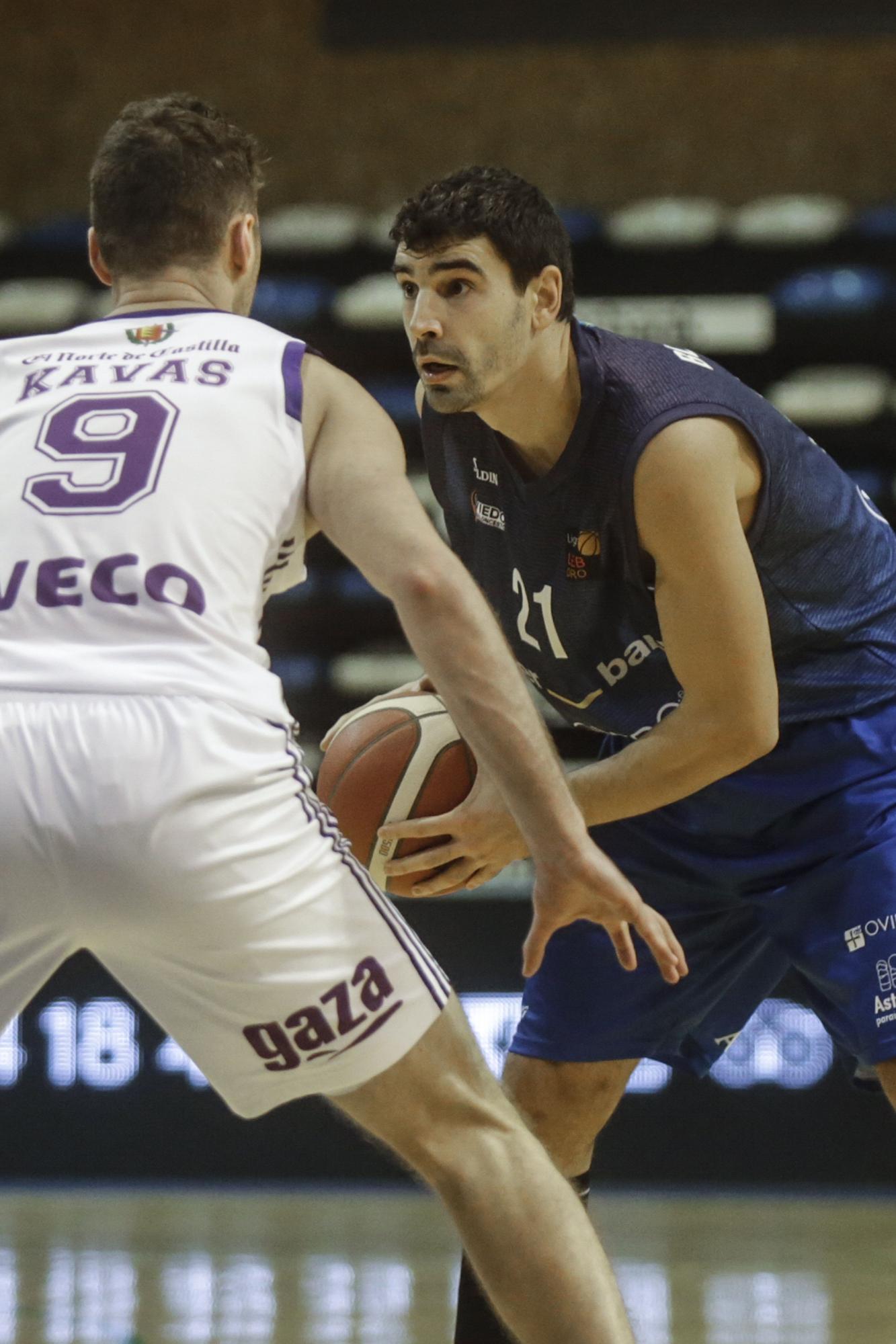 Victoria (83-78) del Liberbank Oviedo Baloncesto ante el potente Valladolid