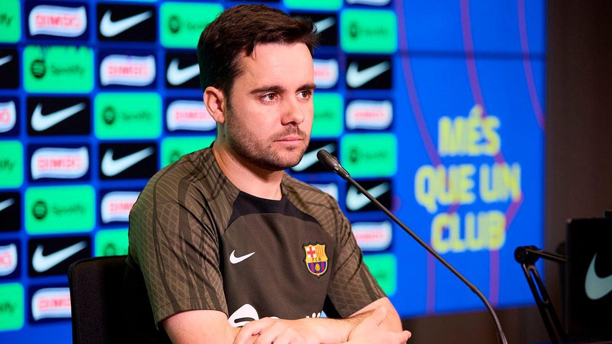 Giráldez habla de la dificultad de confeccionar el once del Barça