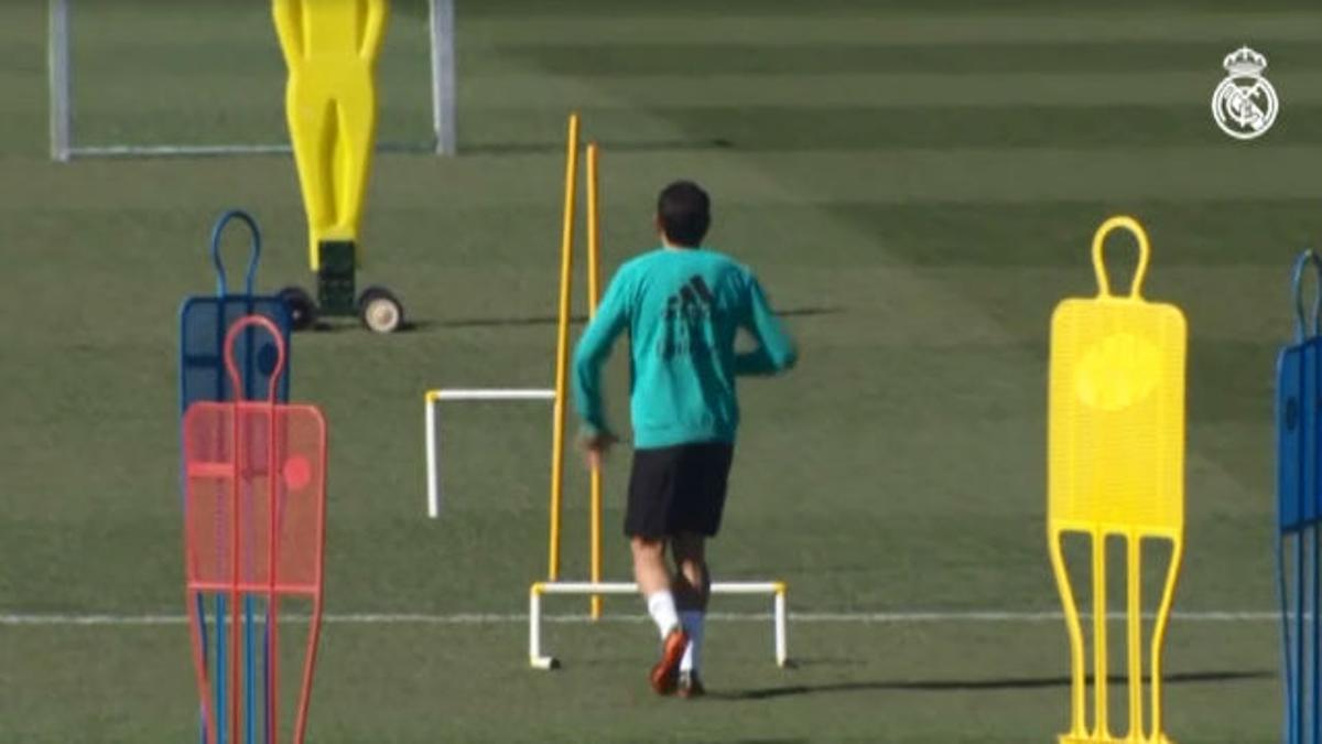 El Madrid se entrenó con la novedad de Asensio pensando en el Espanyol
