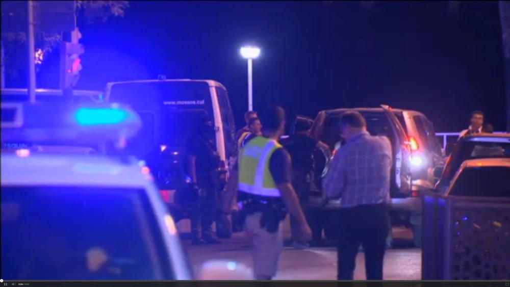 Las imágenes del atentado terrorista en Cambrils