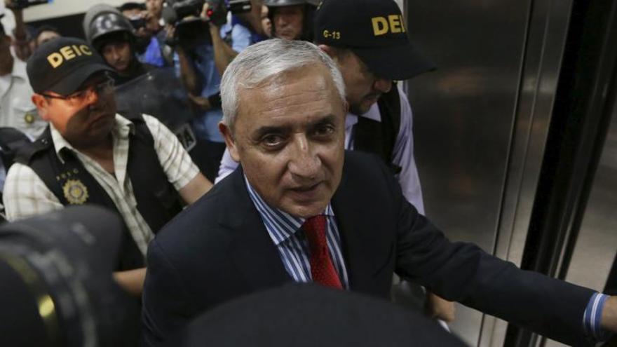 El expresidente de Guatemala, Otto Pérez Molina.