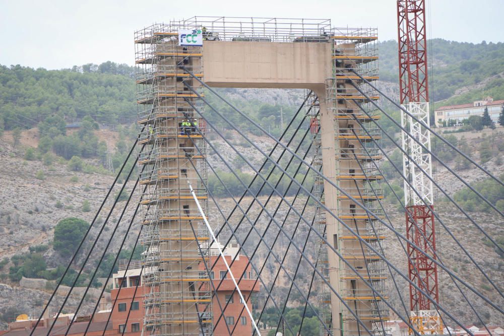 Sustitución de los tirantes del Fernando Reig