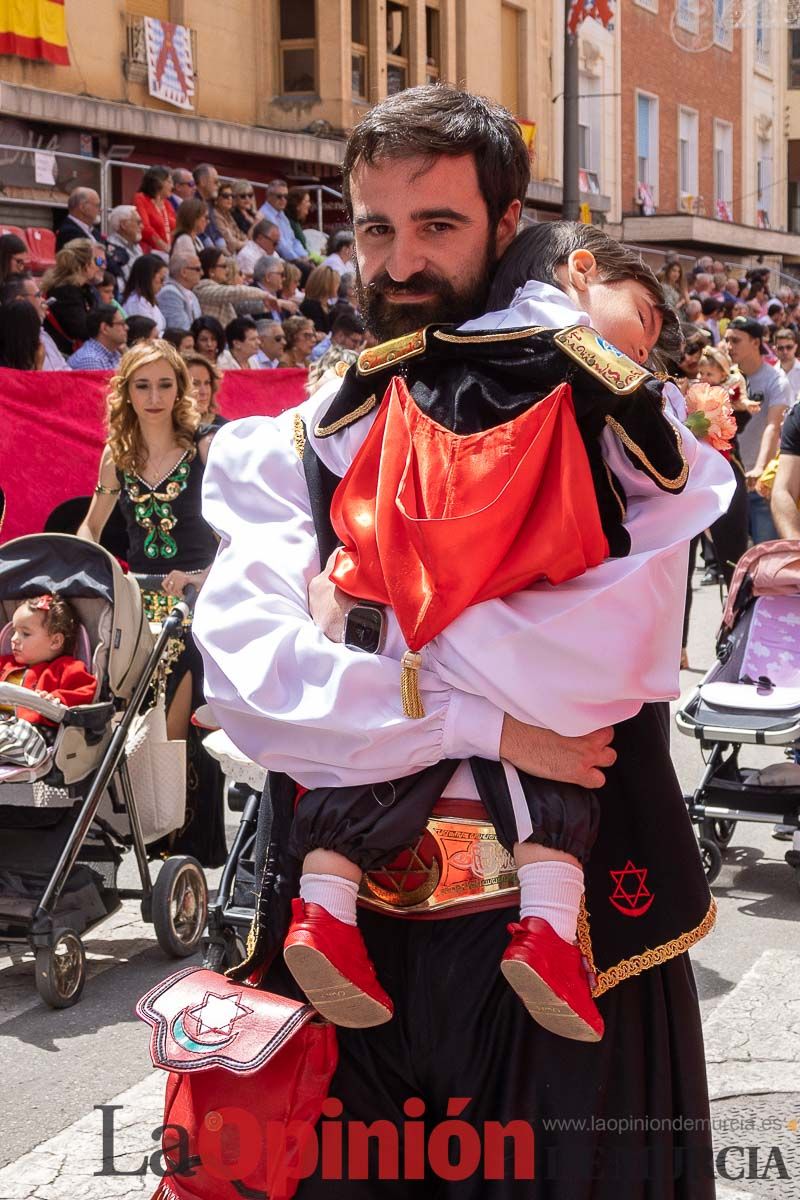 Desfile infantil del Bando Moro en las Fiestas de Caravaca