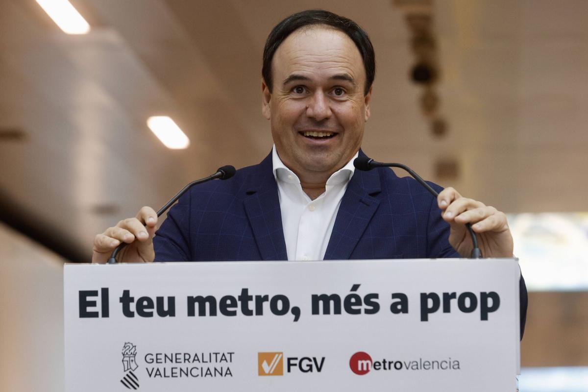 El presidente de la Generalitat Valenciana, Juanfran Pérez Llorca