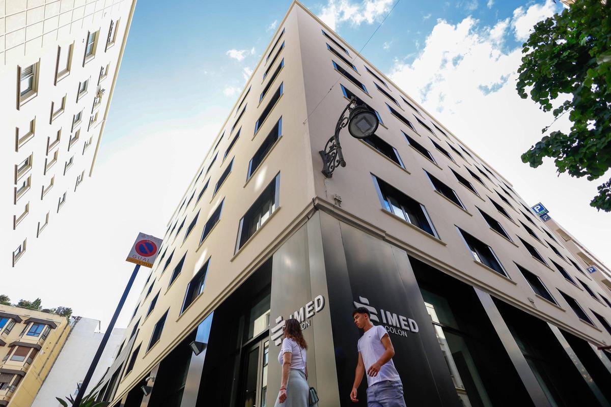 El IMED Colón se encuentra en pleno centro de la ciudad de València.