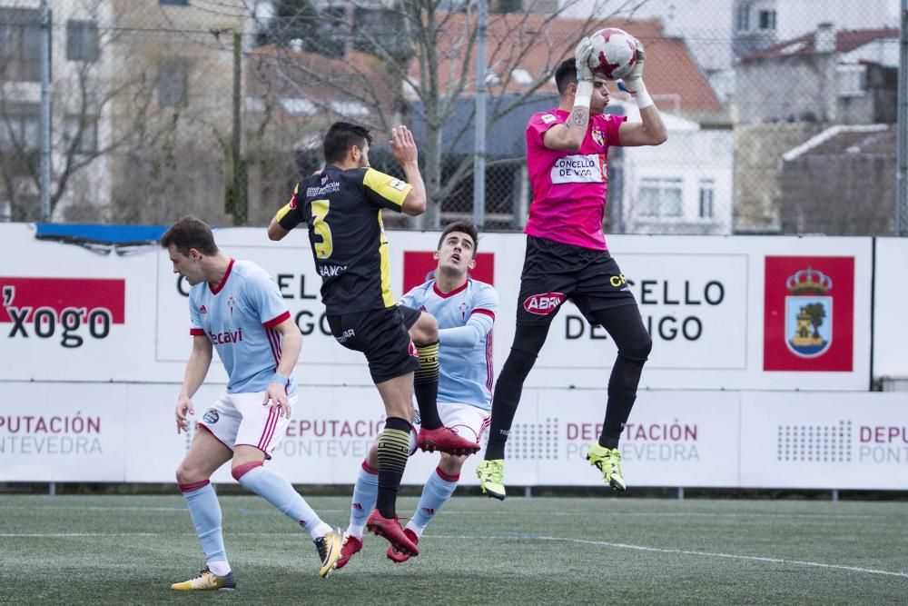 El Rápido de Bouzas se asienta en la zona de play off tras ganar el derbi al Celta B.