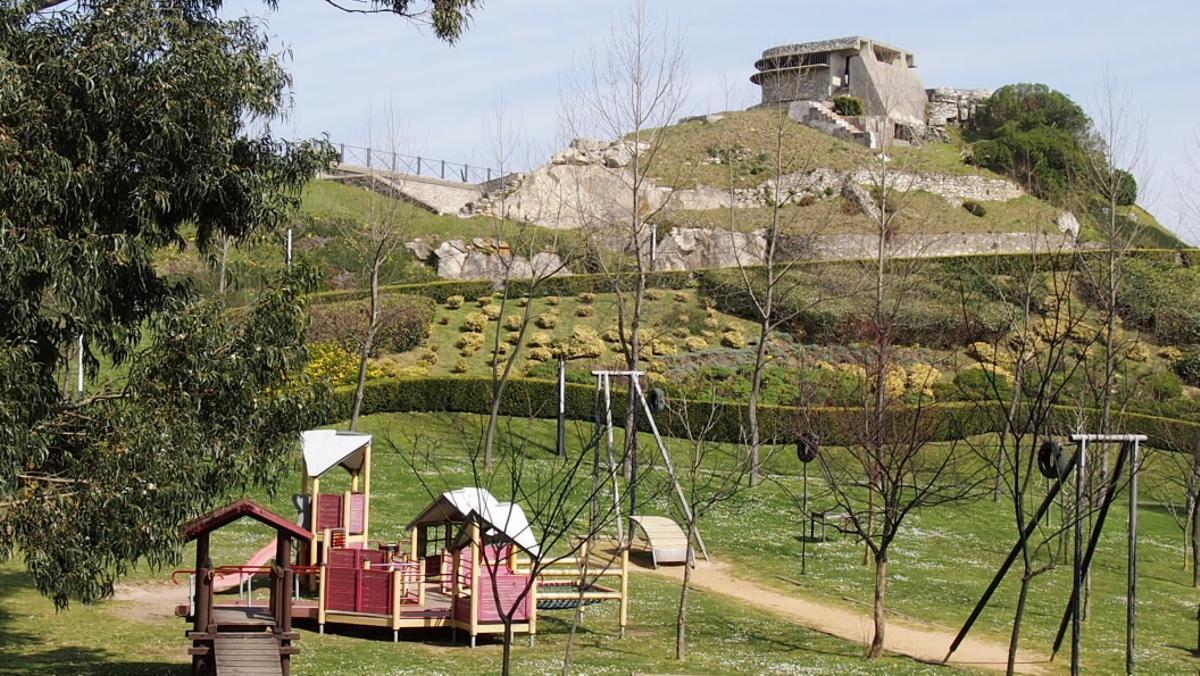 Vista del parque de Monticaño, en Arteixo.