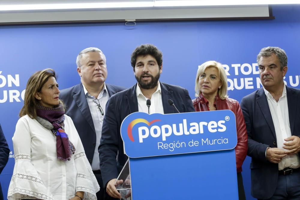 Así fue la noche electoral en la sede del PP