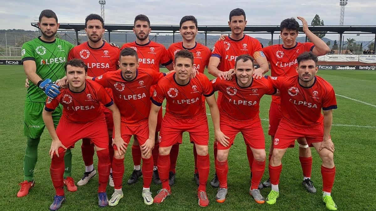 Once titular de la UE Tavernes en el Quatre Camins de Carcaixent