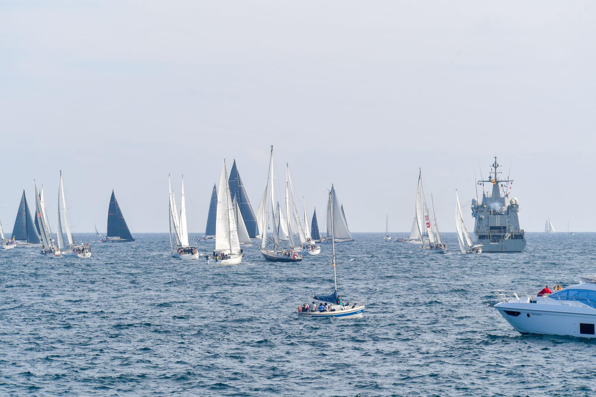 Salida de la regata ARC 2021 de Las Palmas de Gran Canaria