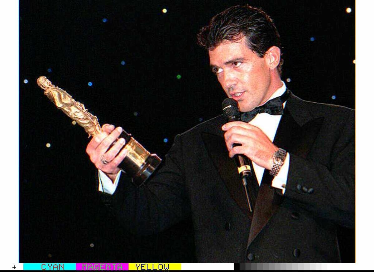 Antonio Banderas, fotografiado en Berlín en 1996.