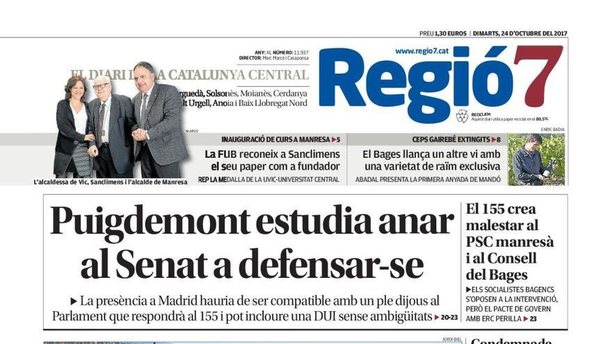 Què diuen els titulars en paper d&#039;aquest dimarts?