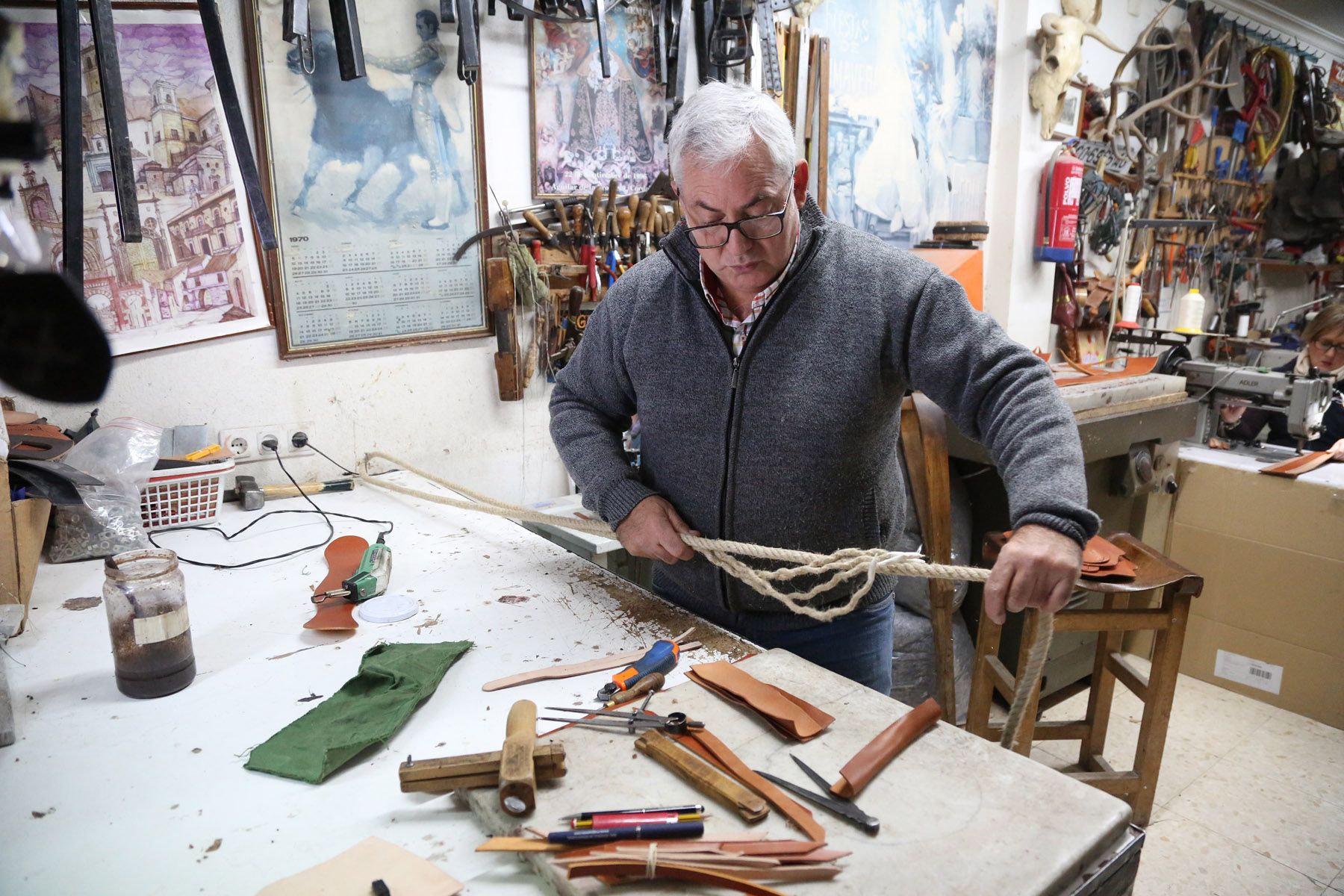 El arte de la guarnicionería