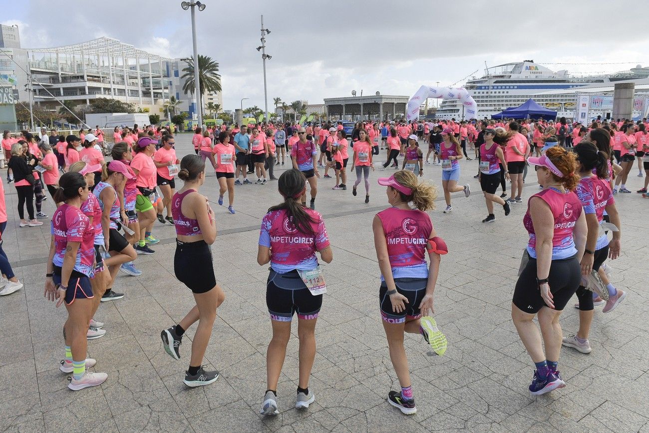 La 'Marea Rosa' de la Carrera de la Mujer de Las Palmas de Gran Canaria, en imágenes