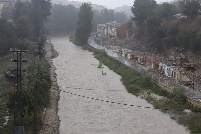 Episodio histórico de lluvias en Ontinyent