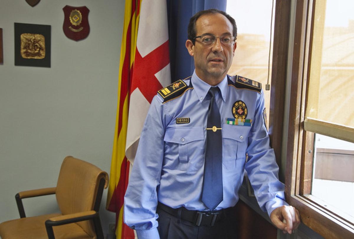 El cap de la Guàrdia Urbana, Evelio Vázquez, en una imatge del 2011.