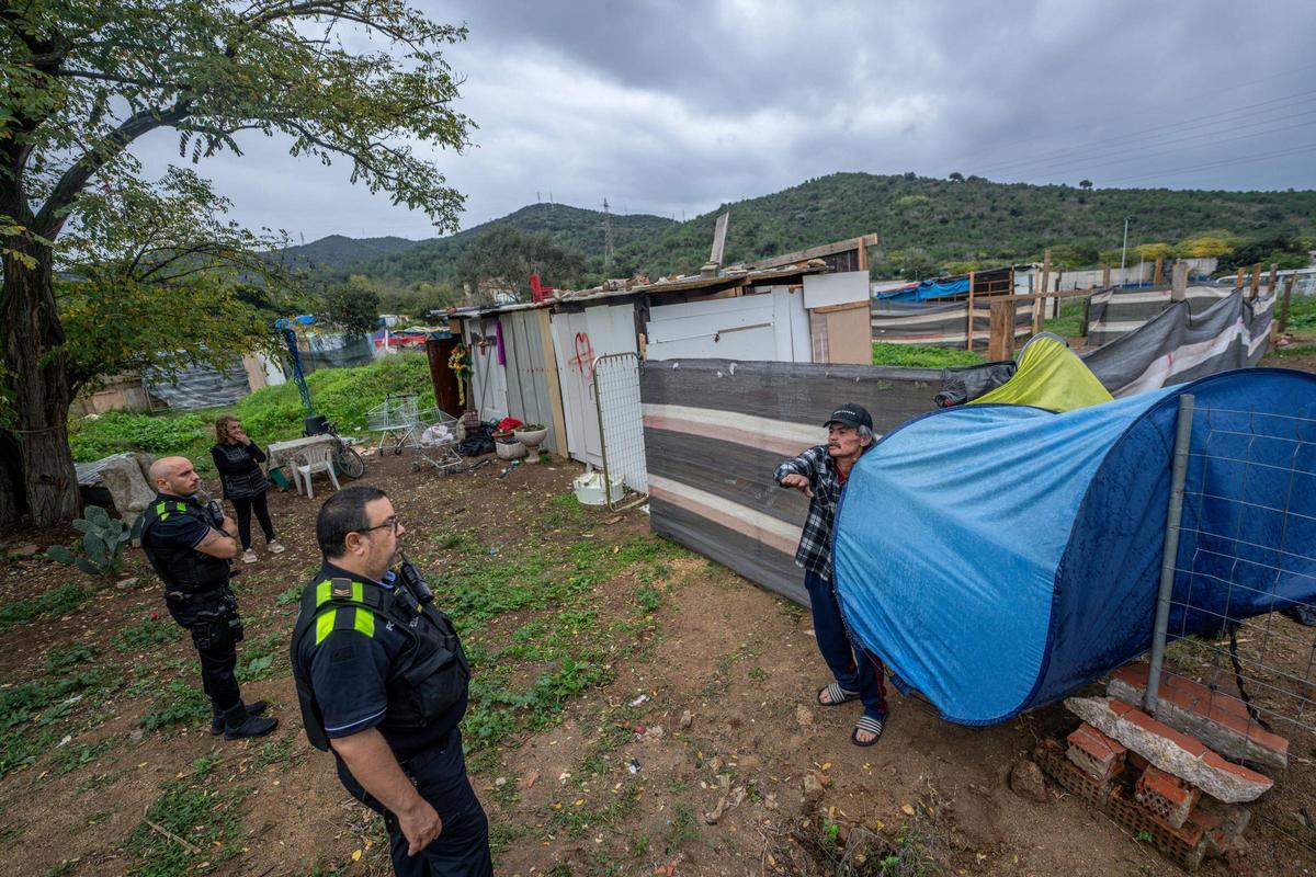 Cuenta atrás para el desalojo del campamento de chabolas de Montcada
