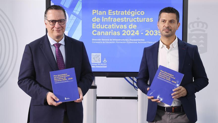 Canarias destina 235 millones a la mejora de centros educativos