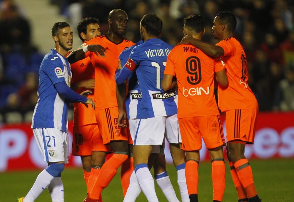 Las mejores imágenes del Leganés - Valencia CF