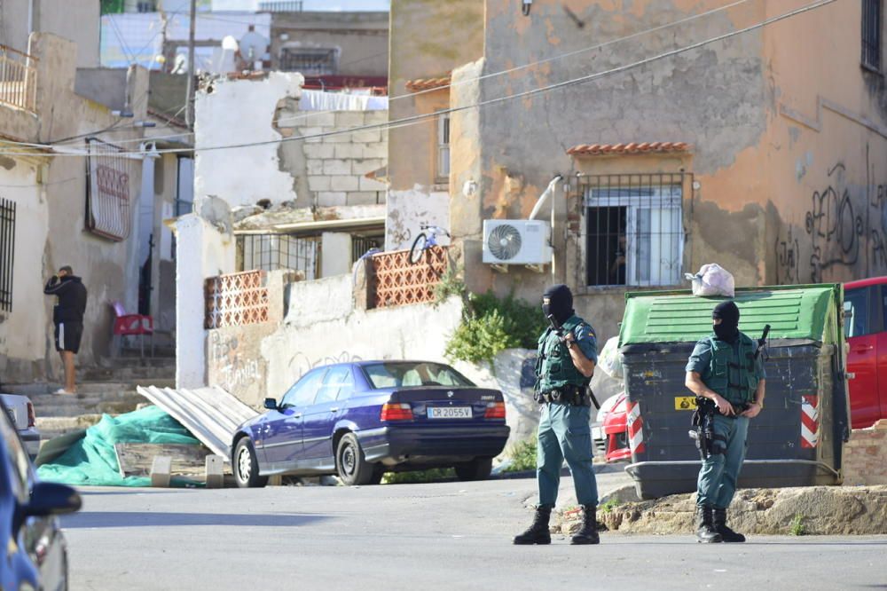 Macrooperación policial contra el narcotráfico en Cartagena