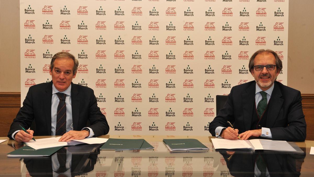 Banca March y Generali firman un acuerdo de bancaseguros para los próximos diez años