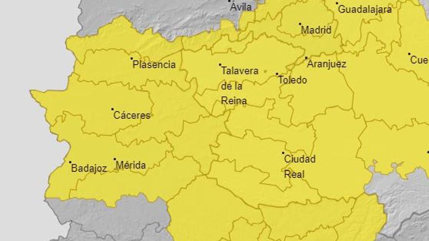 Nuevo fin de semana de calor intenso: alerta amarilla en gran parte de Extremadura
