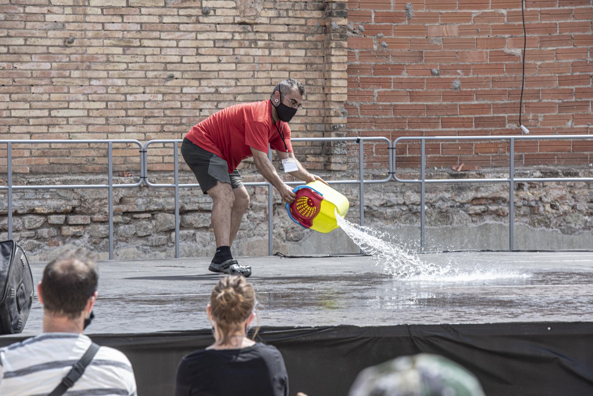 Espectacle de circ al Festivalet de Manresa