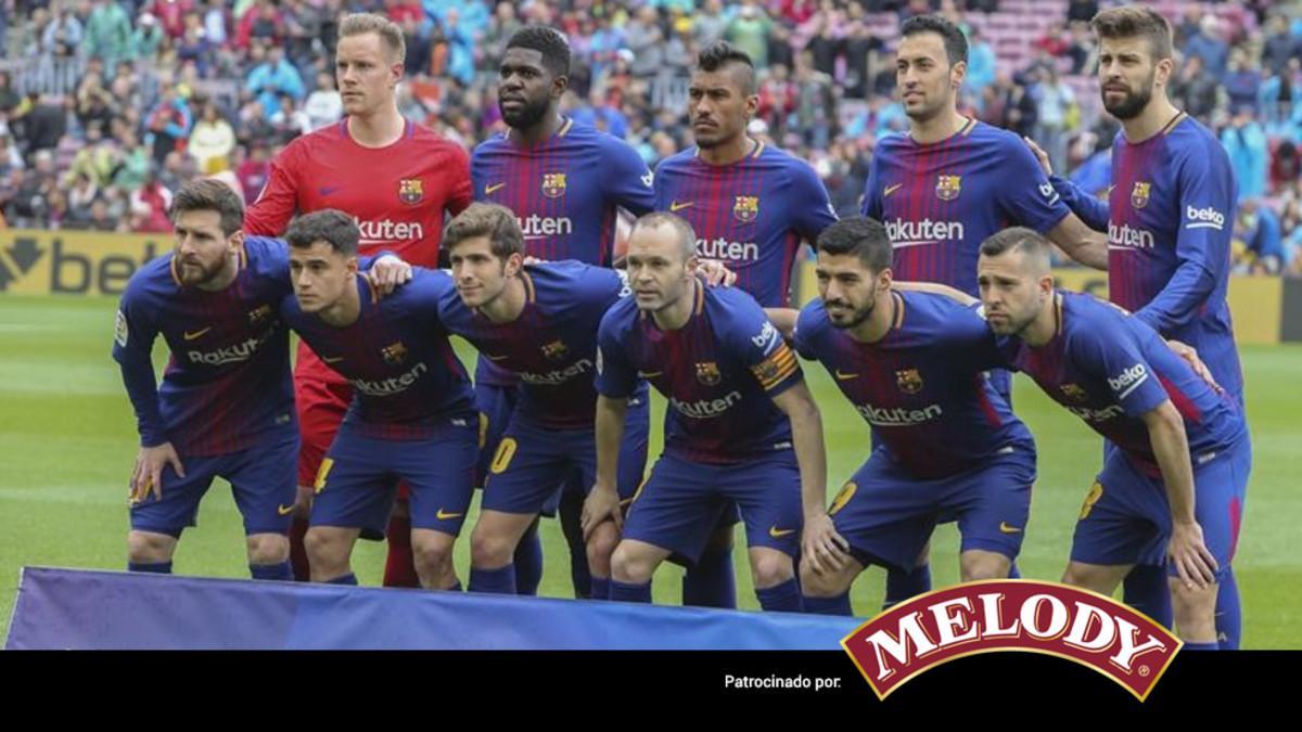 Esta es la alineación que presentó Ernesto Valverde ante el Valencia